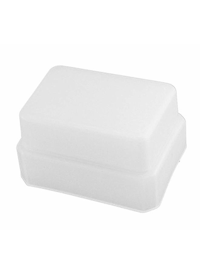 Fotasy DM58 Professional Bounce Diffuser for Metz 48/58 AF-1 Flash (White) - Image 1