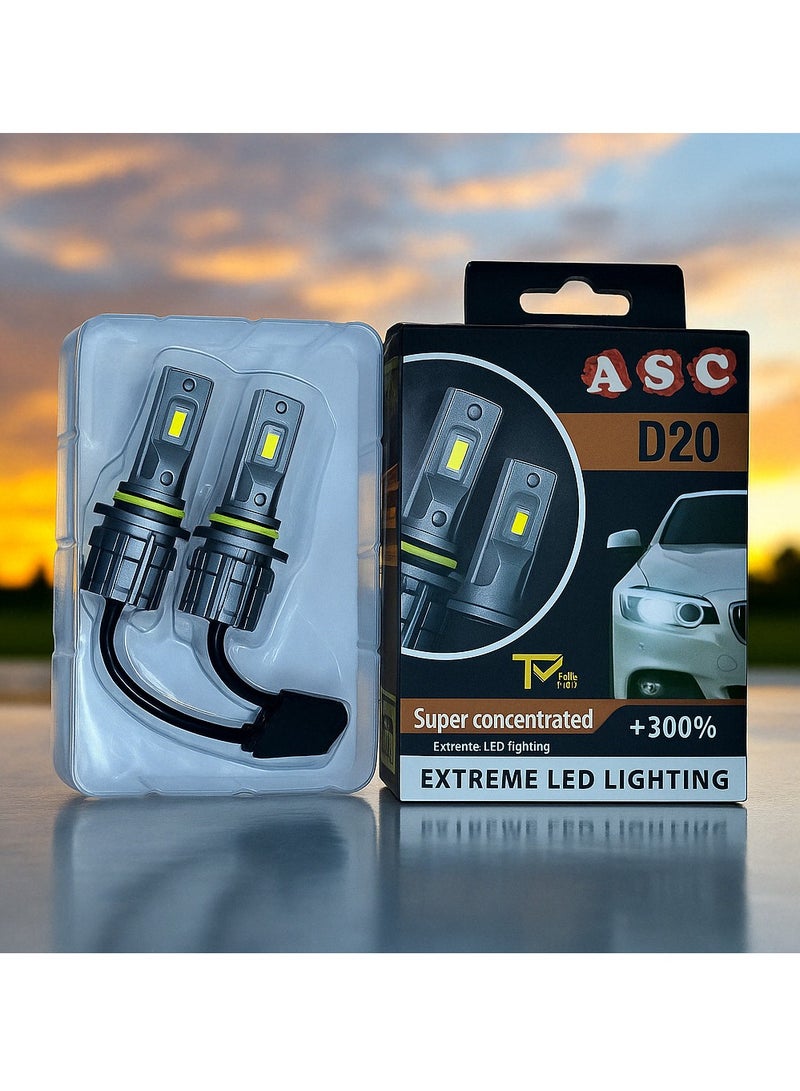 MT BEST BUY Car LED Kit, LED D20 -35Watts - H8 - Energy Saving - Excellent Lighting - Image 1