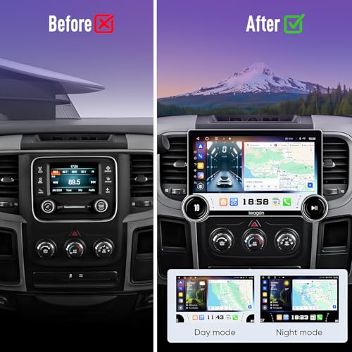 iWagon Diamond 2K Car Android System Touch Screen 4GB+64GB|10.1 Inch|4 Core|Wireless Carplay Adapter & Android Auto | Car Stereo |Universal All Cars| Including AHD Rear View Camera| 2 Years Warranty - Image 3