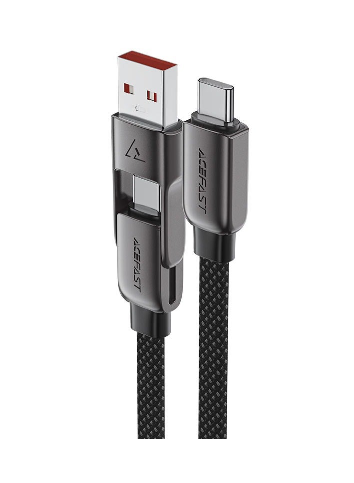 ACEFAST C13-04 USB-A / USB-C to USB-C charging data cable. - Image 2