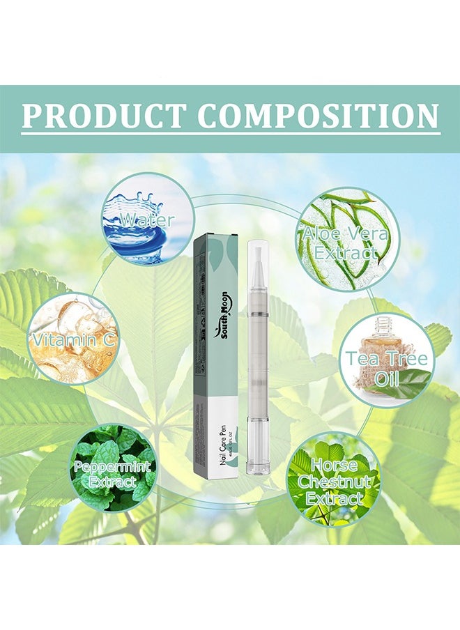 SOUTH MOON - Nail Care Pen - Suitable for Repairing Onychomycosis and Dead Skin and Moisturizing Nails, Prevent Paronychia Treat Nails Healthy Nail Pen Oil - Image 1