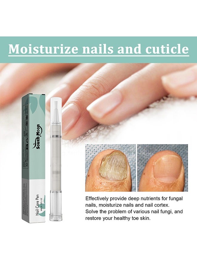 SOUTH MOON - Nail Care Pen - Suitable for Repairing Onychomycosis and Dead Skin and Moisturizing Nails, Prevent Paronychia Treat Nails Healthy Nail Pen Oil - Image 1