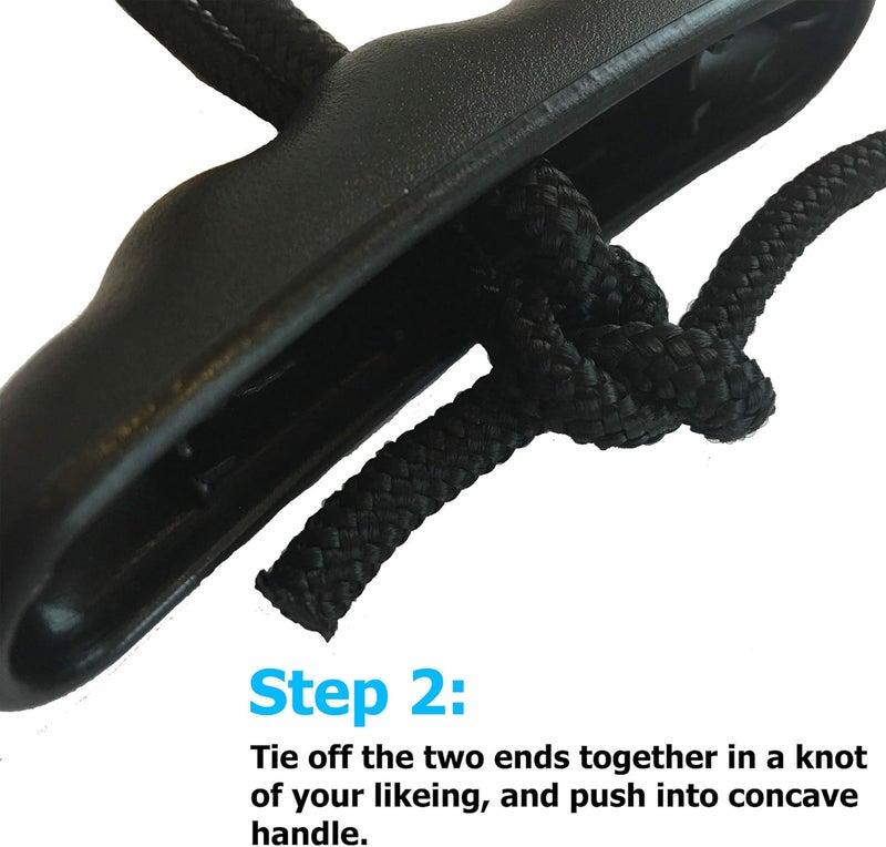 Occult Kayak Handles (2 Pack) - Ultra Heavy Duty Bungee - Replacement Installation Kit - Kayak and Boat Accessories - Image 4