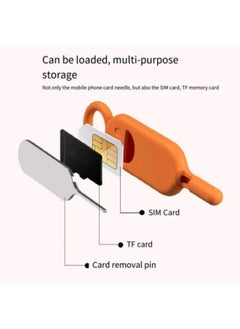 Generic 3 Pack Sim Card Removal Tool - Sim Card Tray Pin Eject Removal Tool Pin Opener for Most Smartphones Smartphone Pin Pink/Yellow/Green  - Image 2