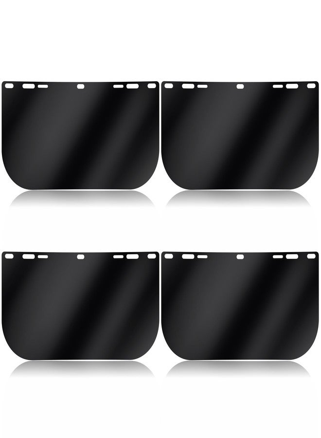 Feekoon 4 Pack Face Shield Replacement Lens, 15.5'' x 8'' Tinted Full Face Shield Compatible with Hobart 770580, Protective Safety Visor Replacement for Welding, Grinding, DIY, Cosplay Helmet - Image 1