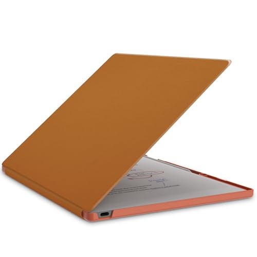 E NET-CASE E NETCASE Case for Remarkable Paper Pro Tablet 118 inch 2024 Released Slim Lightweight Folio Auto SleepWake Design Cover for Remarkable Paper Pro Digital Paper with Pencil Holder Yellow - Image 1