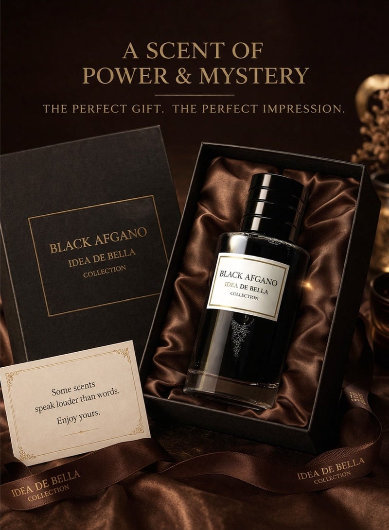 Linea De Bella Long Lasting Perfume Black Afgano Eau De Parfum 100ML | with Oud & Musk Perfume for Men & Women - Image 4