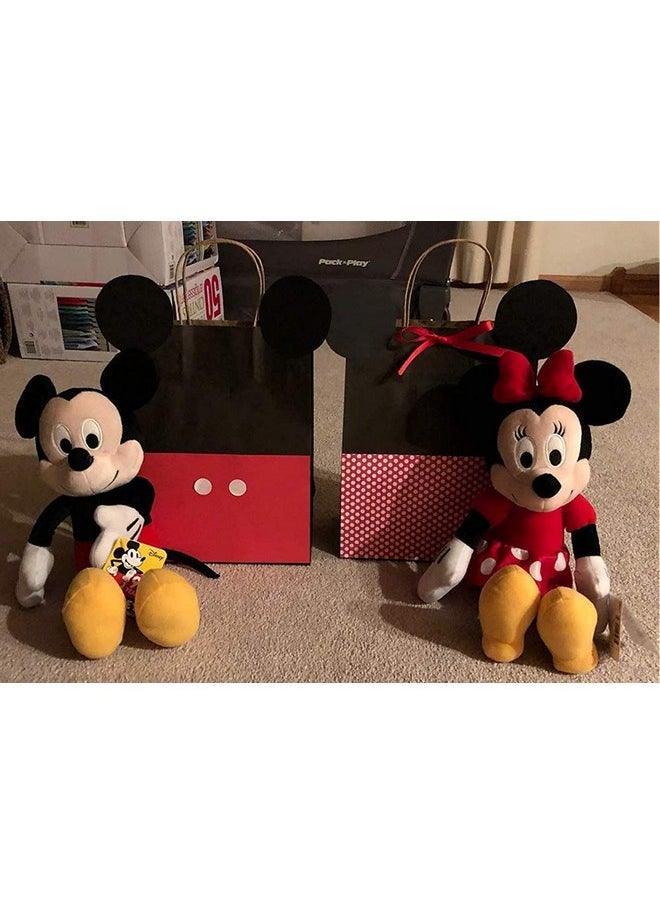 BagDream - Gift Bags 10X5X13 Kraft Paper Gift Bags With Handles Bulk 50Pcs Paper Shopping Bags Retail Merchandise Bags Party Favor Bags Black Large Gift Bags 100% Recycled Paper Bags Sacks - Image 1