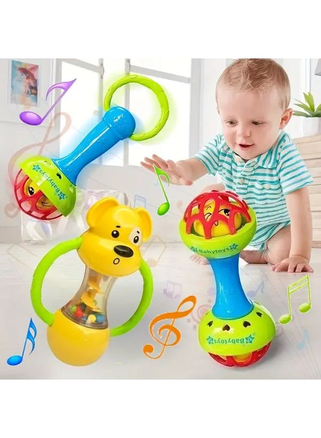 Yellow Dog Hand Crank Musical Toy For Fine Motor And Hearing Skills Development Ages 5 - Image 3