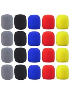 KASTWAVE 20 Pack Microphone Cover, Foam Microphone Windshields Foam Mic Cover Handheld Microphone  - Image 1