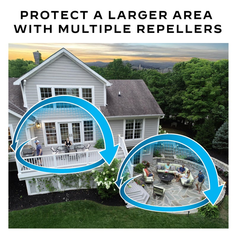 Thermacell Mosquito Repeller Patio Shield; Includes 12-Hour Refill; 15 Foot Zone of Protection; Highly Effective Mosquito Repellent for Patio; Deet Free Bug Spray Alternative; Scent Free - Image 5