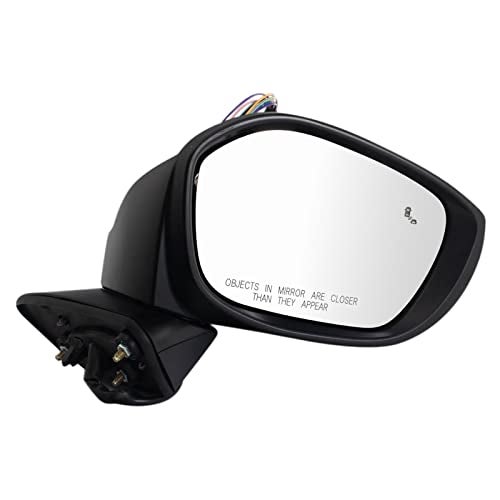 TRQ Right Mirror Passenger Side Compatible with 2022 Honda Civic HO1321352 - Image 1