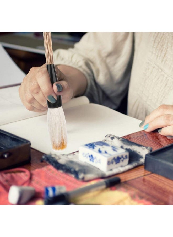 Garosa Large Calligraphy Brush Pen Chinese Painting Antithetical Couplet Writing Brush Chinese Traditional Calligraphy Painting Brushes Pen(Mixed Hair)  - Image 3