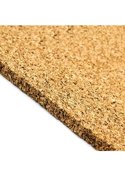 Ditya Crafts Ditya Crafts Arham Mktg Soft BoardCork Rectangular Shape Sheet A4 Size For Art And Craft Work 3 Mm Each Brown 