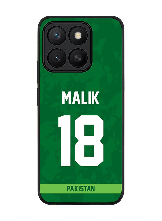 Stylizedd For Honor X8c Case,Slim fit Camera Protection, Shockproof Thin Phone cover  - Pakistan Shoaib Malik, Jersey No 18
