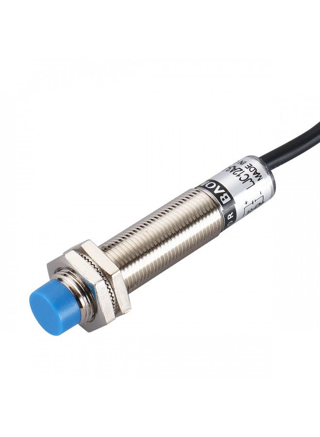Baomain Capacitive Proximity Sensor Switch LJC12A3-5-Z/BY PNP NO DC 10-30V 200mA 1-5mm Blue - Image 2