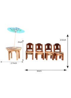 Webelkart Webelkart Premium Combo of Rakhi Gift for Brother and Bhabhi and Kids with Premium Miniature Table Chair set showpiece  - Image 3