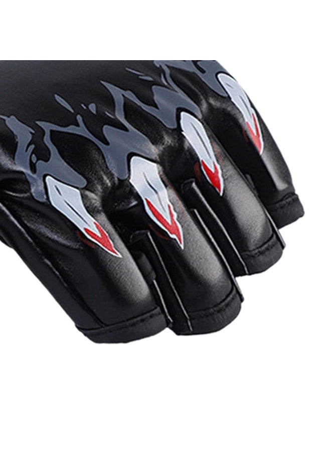 DOUGEI Boxing training gloves，Punching Bag Gloves, Half Mitts for Kickboxing and Arts - Image 3