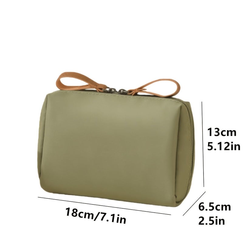 Black Travel Makeup Bag Portable Cosmetics Storage - Image 3