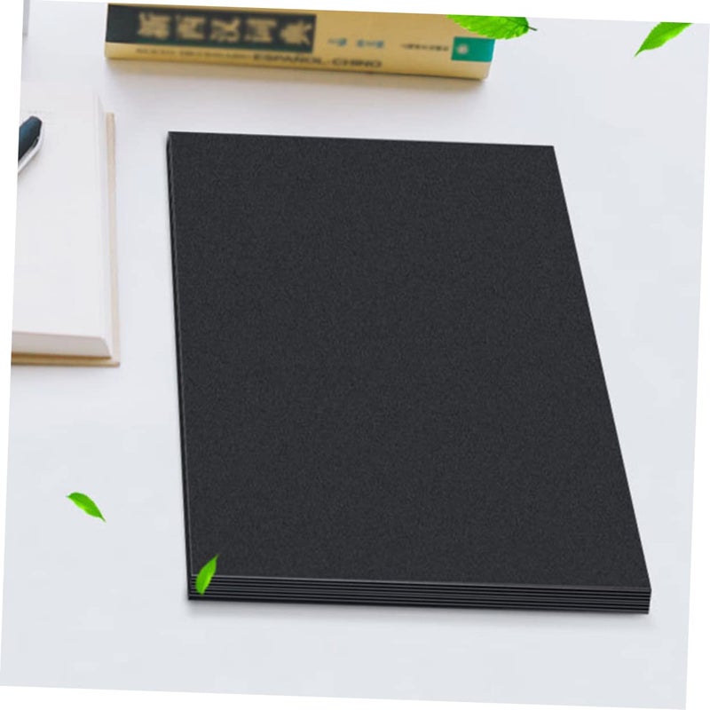 100 Pack Black Thickened Kraft Paper 29 7x21 cm for DIY Scrapbooking Drawing Crafting Smooth Writing Surface - Image 4