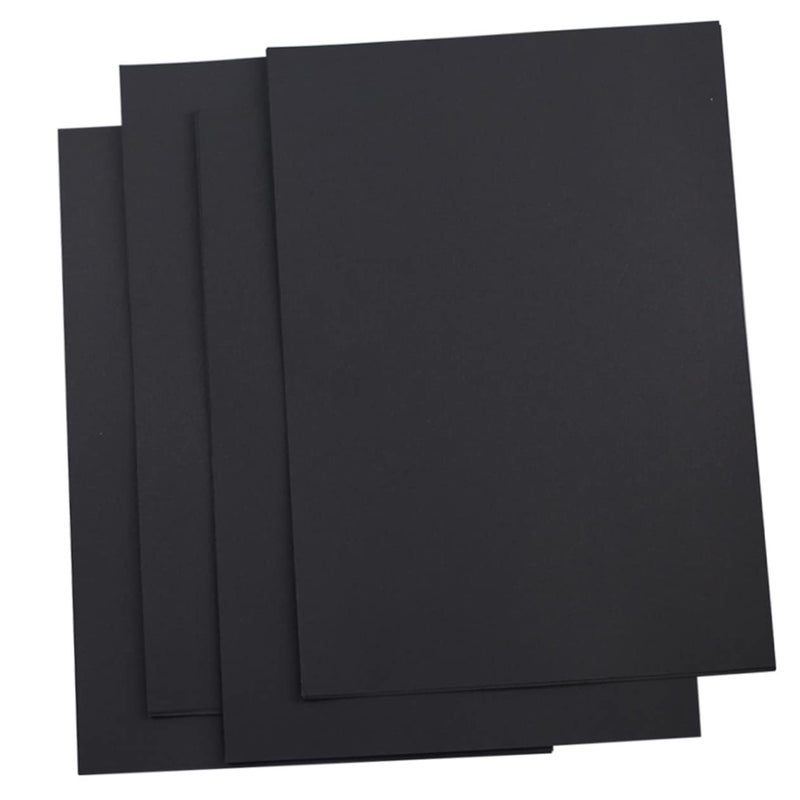 100 Pack Black Thickened Kraft Paper 29 7x21 cm for DIY Scrapbooking Drawing Crafting Smooth Writing Surface - Image 2