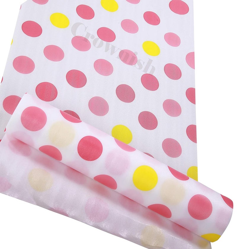Crownish Set of 3 Rolls Printing Antibacterial Cabinet pad Household Wardrobe mat Moisture pad Drawer pad Waterproof NonSlip Paper pad Plastic Anti Slip Kitchen Cupboard Drawer Mat Size30x300cm - Image 5