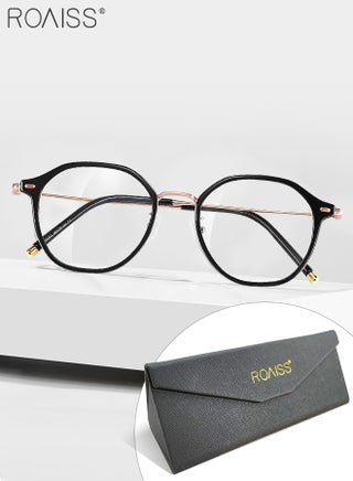 Blue Light Blocking Glasses Blue Light Filter Computer Reading Gaming TV Phones Round Eyeglasses Fashion Anti Eyestrain Headache Eyewear for Women Men - pzsku/ZDB0E2C72AA0907266266Z/45/_/1696755582/f6480144-3f40-49ce-8723-21057cf3f941