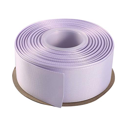 ITIsparkle 11/2" Inch Grosgrain Ribbon 25 Yards-Roll Set for Gift Wrapping Cake Decoration Party Favor Hair Braids Hair Bow Baby Shower Decoration Floral Arrangement Craft Supplies, Lilac Mist Ribbon - Image 5