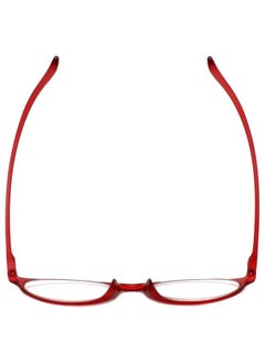 Calabria 719 Flexie Oval Reading Glasses +0.50 Red Men/Women Bendable One Power Readers Tr90 Flexible  - Image 3