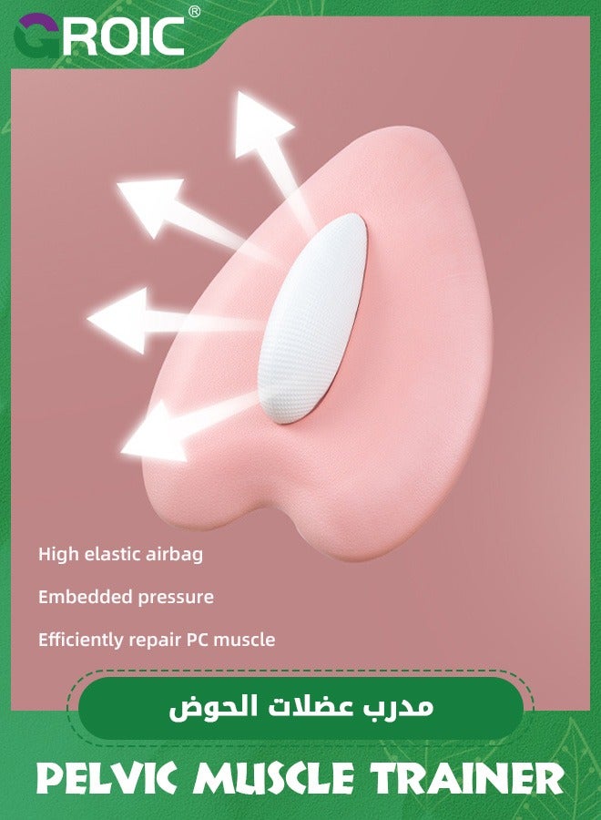 GROIC Pelvic Exerciser Fitness Equipment | Home Fitness Equipment, Tightening Pelvic Exerciser Control Training, Massage Clip, Thigh Inner Exercise for Women & Men (200g) - Image 3