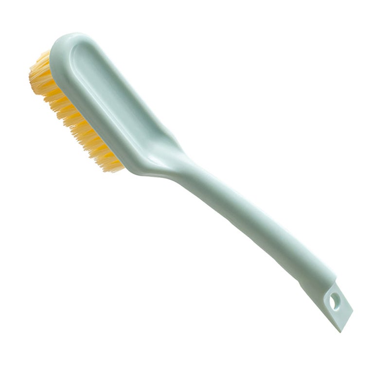 Shoe Cleaning Brush 12-Inch Thickened Long Handle Soft Bristles - Space Saving Hanging Design Versatile Cleaning Brush for Home Shoe Care, Baby Footwear and Multi-Surface Use - Image 2