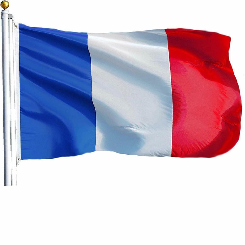 Boolavard World Cup 2026 Flag - Official National Flag 5ft X 3ft Large Double Sided With Brass Eyelets USA Canada Mexico (France) - Image 2