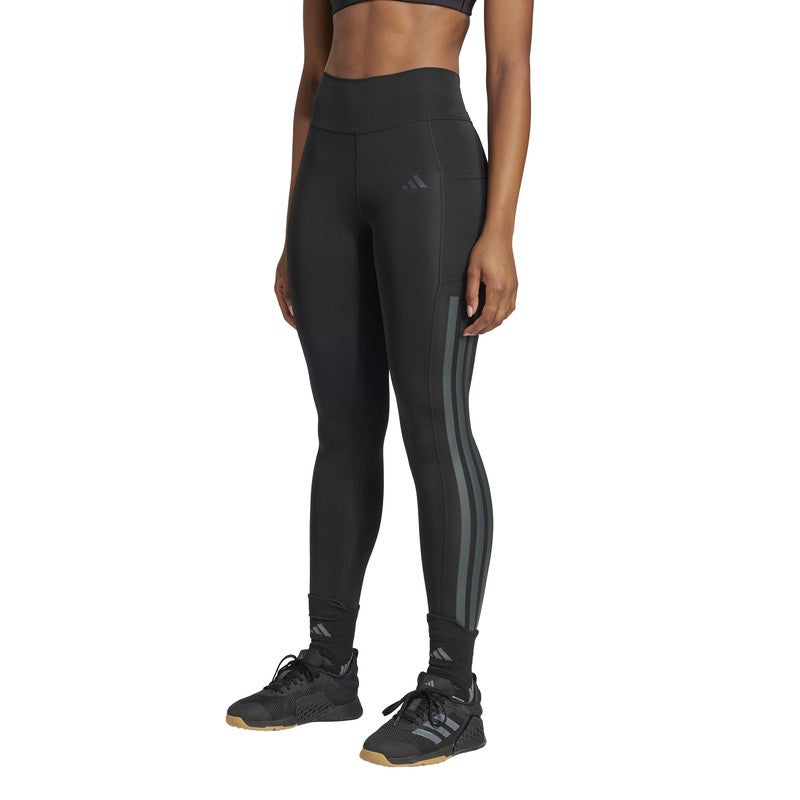 اديداس بنطال ضيق Optime 3-Stripes Full-Length - Image 2