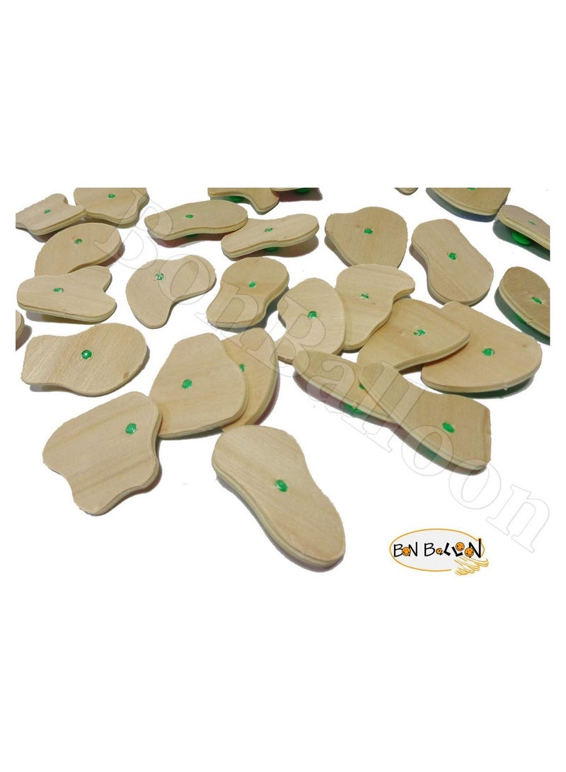 TOY GARDEN Alif Ba Ta Arabic Arab Learn Wooden Jigsaw Peg Puzzle Puzzles with Knobs Alphabets Letters Grab Kid Kids Baby Children Vocabulary Islam Islamic Learning Muslim Gift Plate Board Toy Early Preschool - Image 5