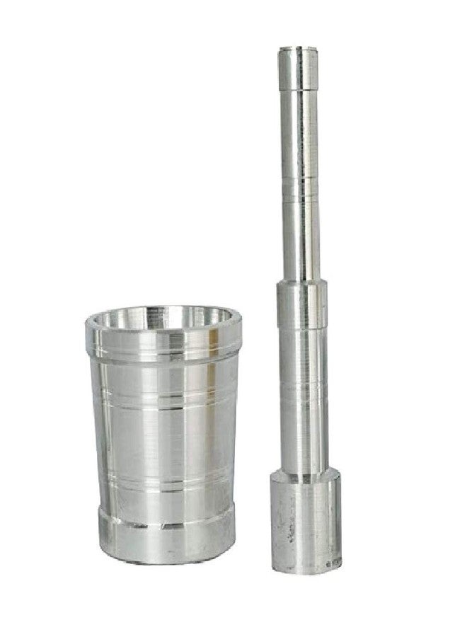 First Front Stainless Steel Kitchen Combo Set of Potato Vegetables Pav Bhaji Masher, Egg Beater Whisk & Aluinium Mini 0 Size Khal Batta - Image 2