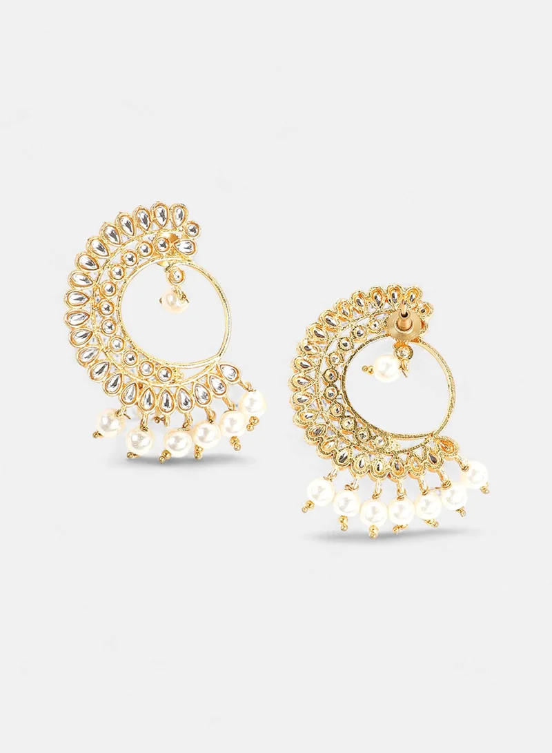 SOHI Stones Artificial Drop Earring Jewellery