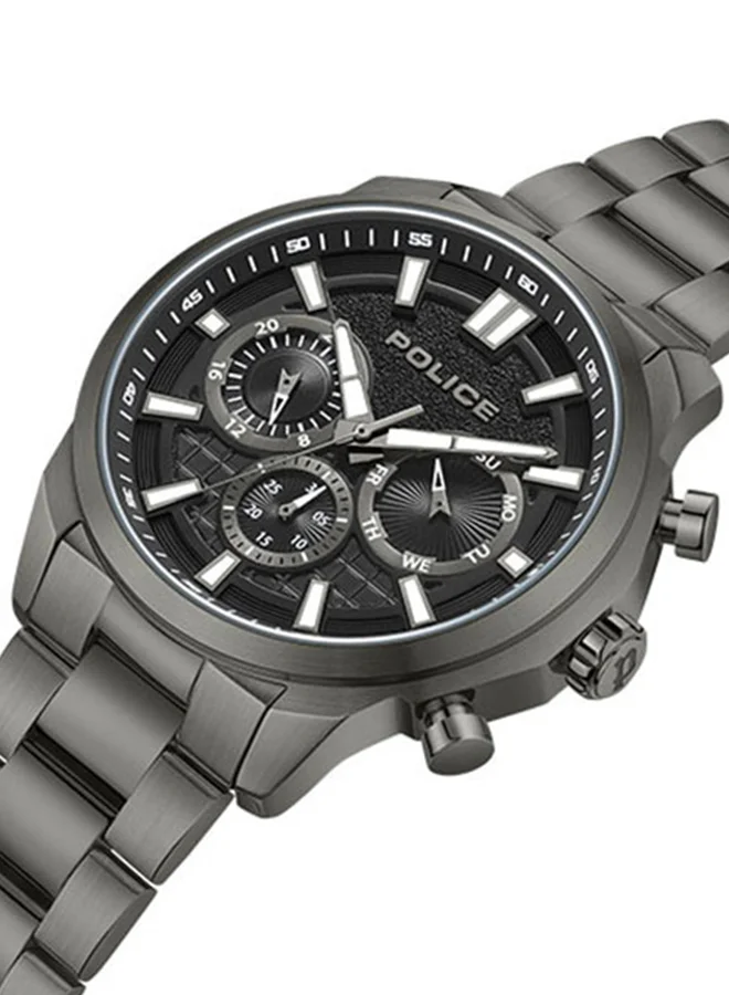 بوليس Men Chronograph Round Shape Stainless steel Wrist Watch PEWJK0021003 - 44 Mm