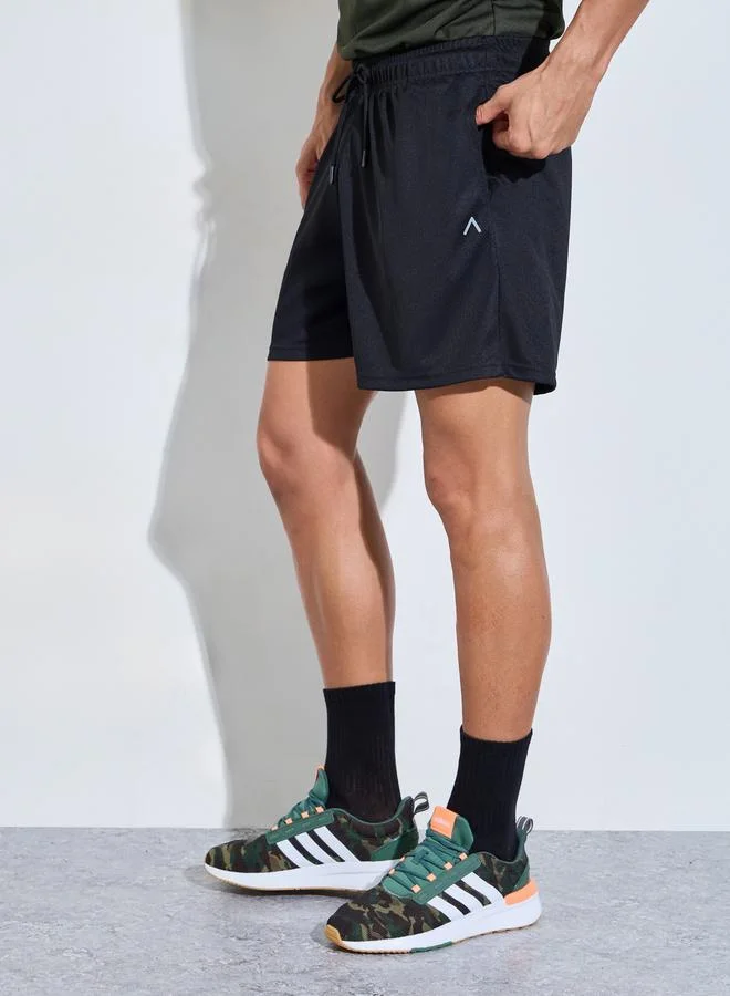 Styli  Olive Regular Fit Tank Top and Shorts Set for Men | Best Price UAE
