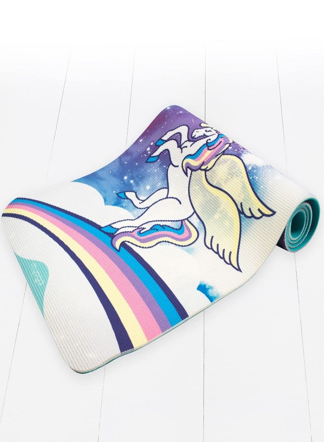 Myga RY1119 - Childrens Yoga Mat, Sweet Dreams Printed Kids Yoga Mat - Childs Exercise Mat for Pilates, Extra Grip Non Slip Multi Purpose Fitness Mat - Image 5