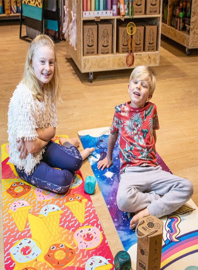 Myga RY1119 - Childrens Yoga Mat, Sweet Dreams Printed Kids Yoga Mat - Childs Exercise Mat for Pilates, Extra Grip Non Slip Multi Purpose Fitness Mat - Image 3