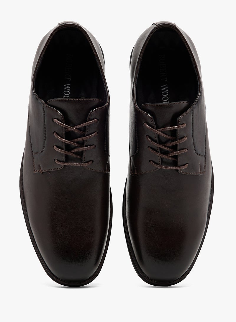 Robert Wood Welt Detail Formal Lace Ups - Image 4