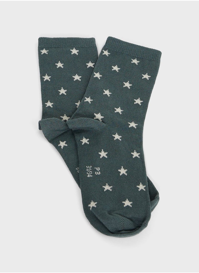 Petit Bateau Kids 2 Pack Assorted Socks  - Image 2