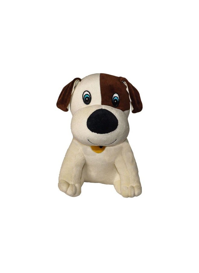 Toytales TOYTALES Rudy Dog 30Cm White & Coffee  - Image 1
