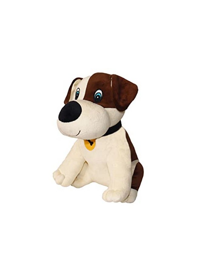 Toytales TOYTALES Rudy Dog 30Cm White & Coffee  - Image 2