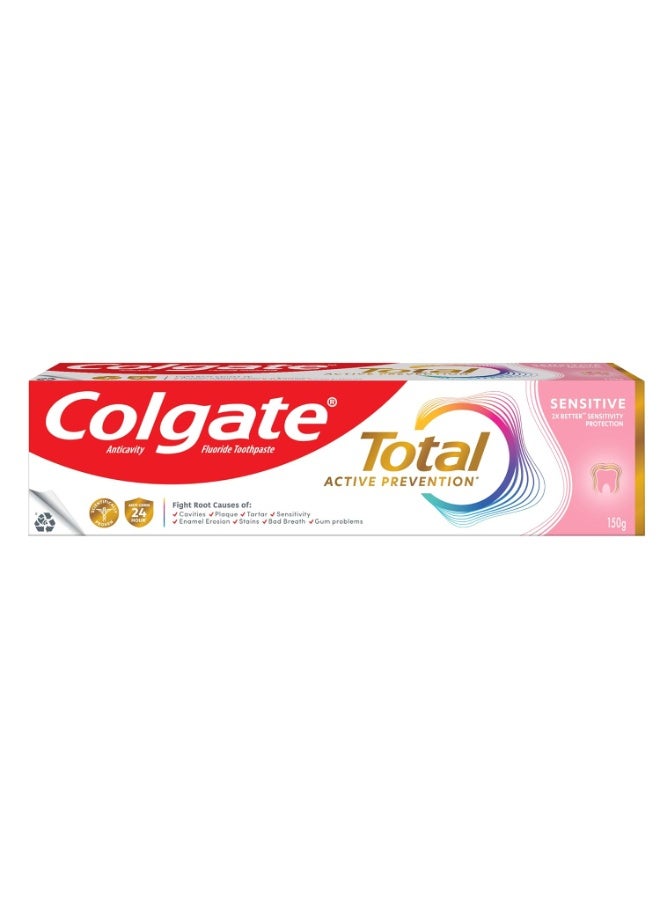 Colgate Total Sensitive Toothpaste - 150 Grams