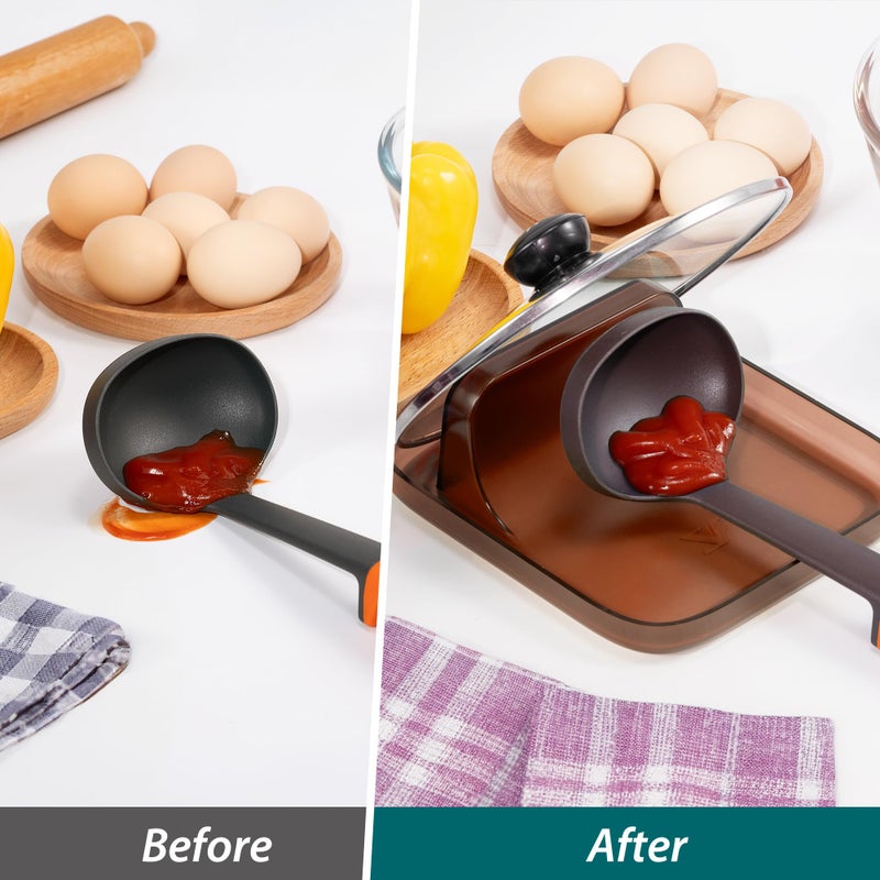 Li & Zhao Li&Zhao Spoon Rest for Stove Top - Kitchen Counter Utensil Rest, Pot Lid Holder, Cooking Spoon Holder - Image 4