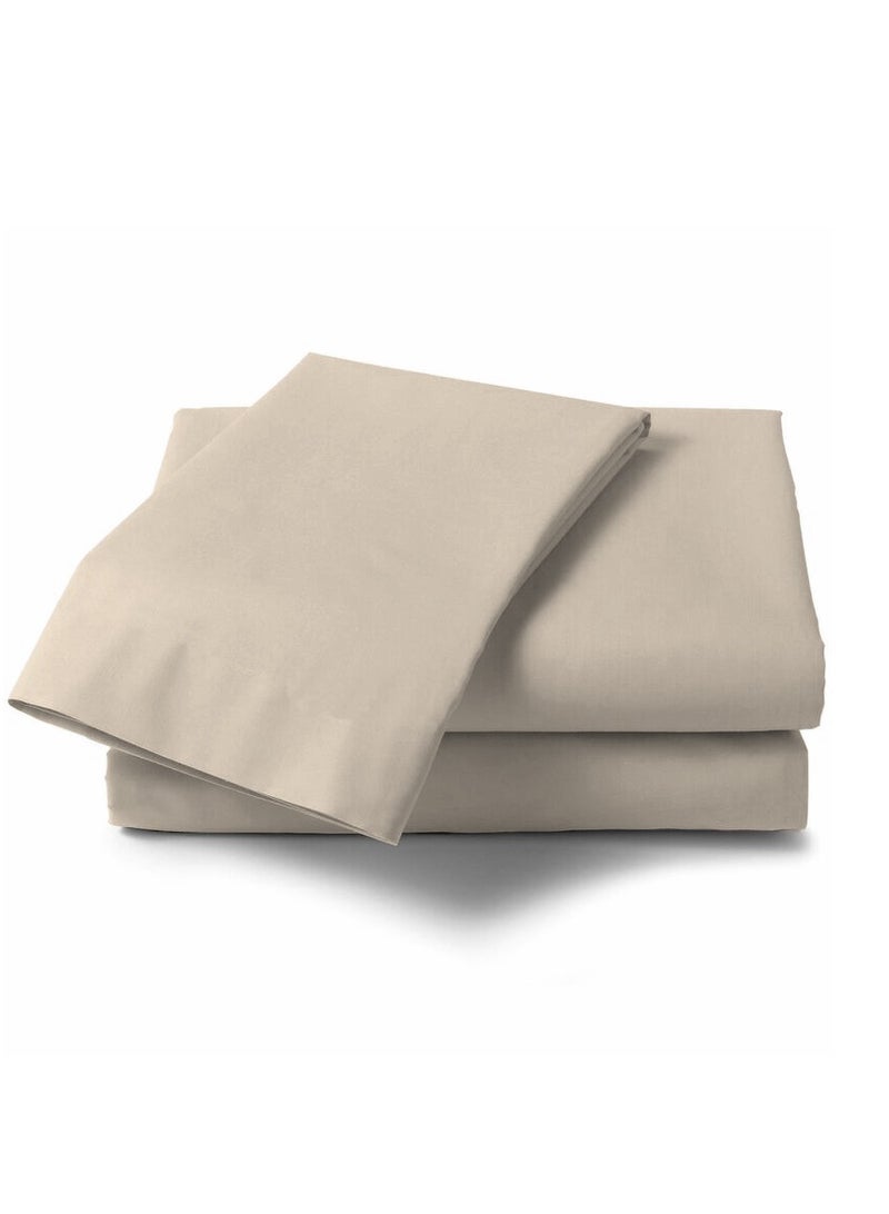 Context Queen Size Cream Soft Wrinkle Free Microfiber Bedding 1 Pcs Duvet Cover 228X228cm with 2 Pcs Pillow Covers 50X66cm - Image 2