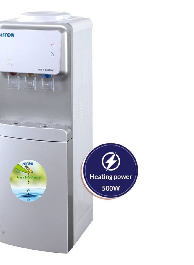 Arrow Water Dispenser - 3 Taps - Hot/Cold/Normal - Internal Switches - Silver - RO-19WDP - Image 4