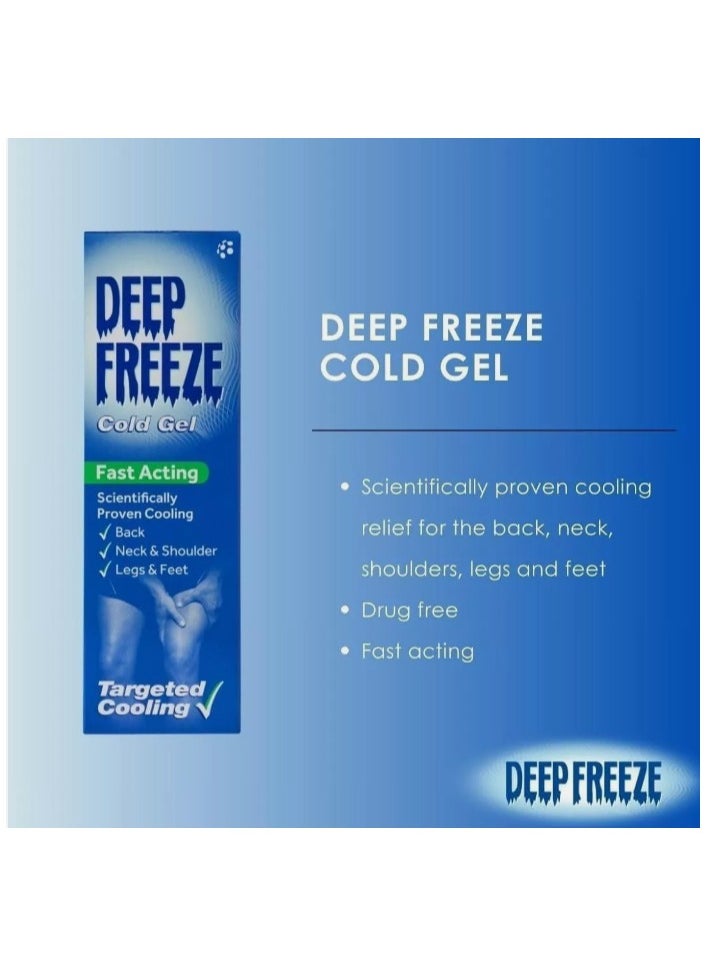 Deep Freeze Deep Freeze Pain Relief Cold Gel 100G 3PCS  - Image 4