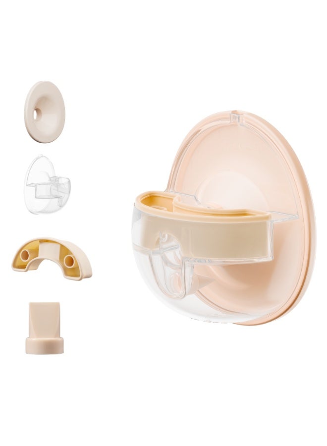 Paruu P16 Replacement Full Set Collector Cup, Only Compatible with P16 Wearable Breast Pump (150ml, 24mm Flange), Original Accessories - Image 1